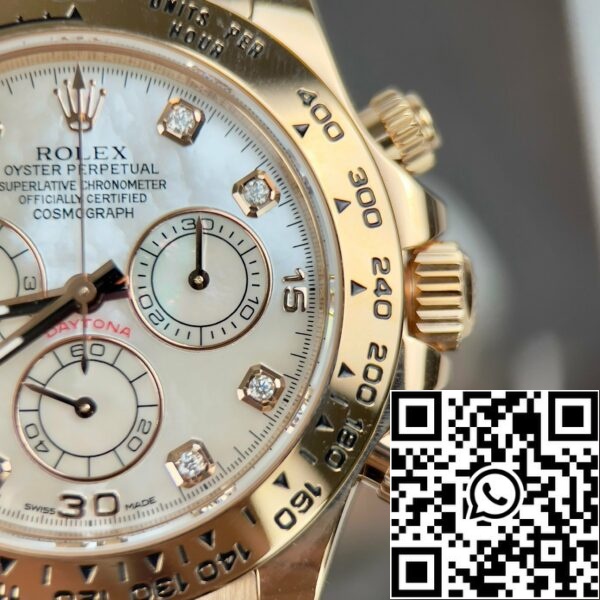 z4688018263710 5b1071acd3ba538eaf733fc2652025fb 25b0e687 04a5 4464 bf1a 97c197b55f6a Rolex Daytona Cosmograph with Mother of Pearl Dial 40mm 116528 po meri 18k zlata napolnjena Best 1:1 Edition