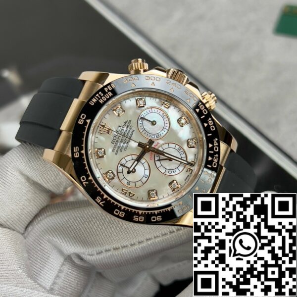 z4688018373528 eef1386b4692cd5cdf207e50a05c6c1f 1dd2ffcc 4cea 4a39 84d3 05a0624431f5 Rolex Cosmograph Daytona 116518LN Tarcza z masy perłowej niestandardowa, wypełniona 18-karatowym złotem Najlepsza edycja 1:1