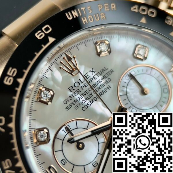 z4688018380607 21c08c230de707026f2fc77162b124e5 9d1633d6 0ce3 4ad0 815d 34321acd63ad Rolex Cosmograph Daytona 116518LN перламутровый циферблат на заказ 18k золото заполнены Лучший 1:1 издание