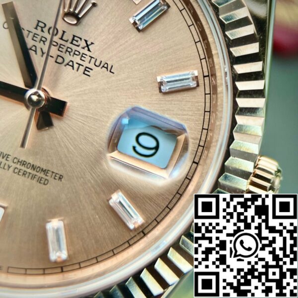 z4689777184184 abf0836faa3e5d5b6d1117f1699d9810 a9460f25 1ba8 4cc1 98c8 419c9f5d154a scaled Rolex Day-Date 40 Rose Gold 228235 champagne Gold Filled 18k from GM Factory