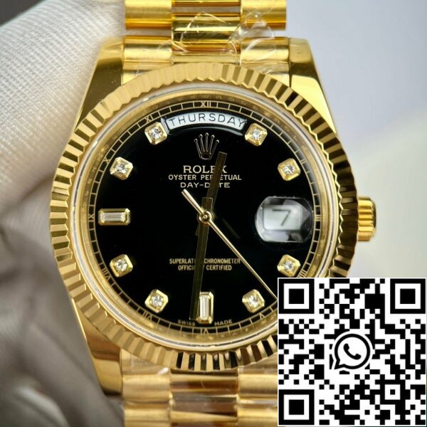 z4689777851517 5daeea125bde4a3efc1d81f530292eec 3ae28bea e2f5 401a ac42 4a0f6d9cf7b0 Rolex Day-Date 36 Gold Watch 118238-0111 Guldbelagt 18k med 130 gram fra GM Factory