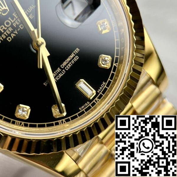 z4689777858367 8e6d5773517ad8fe1cfe9857f37ab37c 3f4f9366 96bb 499d a6db 26eb94365aef Rolex Day-Date 36 Reloj de Oro 118238-0111 Chapado en oro de 18k con 130 gramos de GM Fábrica