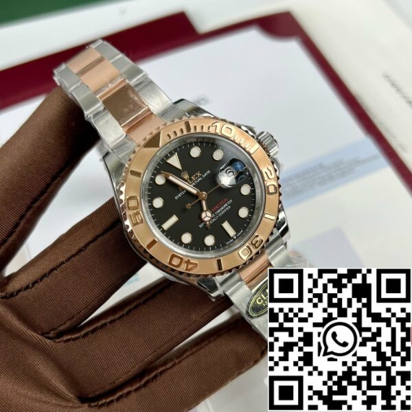 z4689780233597 ef6498a16de5c04cdeb96c5fffc379c3 e8b0102b c79e 46e4 ac88 1fc9905e2e20 Rolex Yacht-Master 40 powlekany 18k Everose Gold Oystersteel Zegarek męski 116621-0002 Najlepsza edycja 1:1