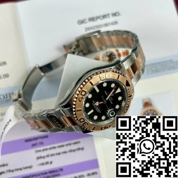 z4689780264568 85413d6f36ccd119c17a1118c77069b0 e90becca 1139 47f0 b97c b42f6b54e7e6 1 Rolex Yacht-Master 40 bevonatos 18k Everose arany Oystersteel férfi karóra 116621-0002 Legjobb 1:1 kiadás 1:1 kiadás