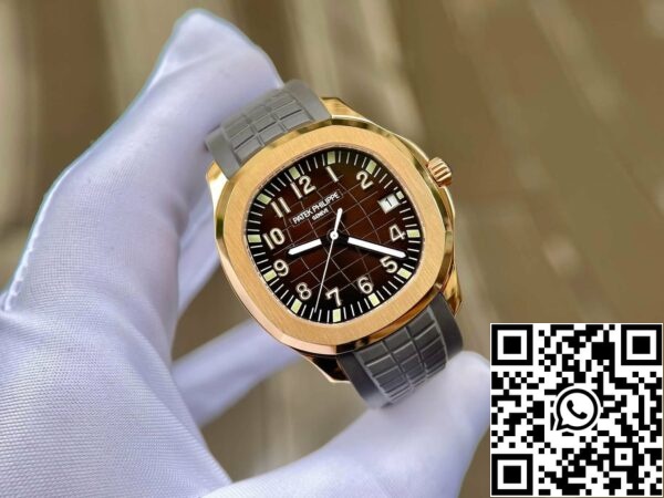 z4727773640965 b7bb96338fdf8916a7620b8626fc92ff Patek Philippe Aquanaut 5167R-001 18k guldfylld 1:1 Best Edition 3K Factory