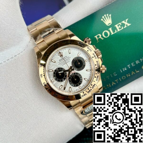 z4737112299468 e182187d73bdc66474163b1b5e1d4caa Rolex Daytona 116505 Rose Gold Chronograph 40mm Legjobb 1:1 Edition meteorit számlap BT Factory