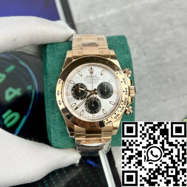 z4737112302250 6789987f89bd4d96f556d89bd243de53 Rolex Daytona 116505 розовое золото хронограф 40 мм Лучший 1:1 Edition метеоритный циферблат BT Factory