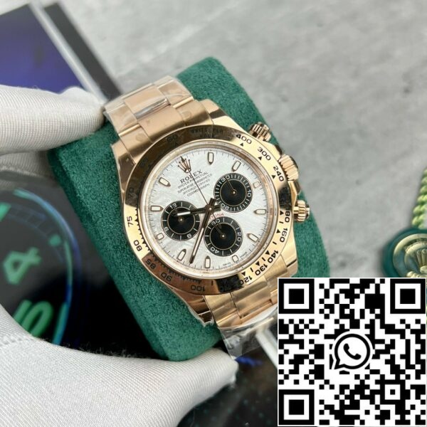 z4737112309775 1bc89b12be47020d038a3c47b0ab4222 Rolex Daytona 116505 Розово злато хронограф 40mm Най-добър 1: 1 издание метеоритен циферблат BT Фабрика