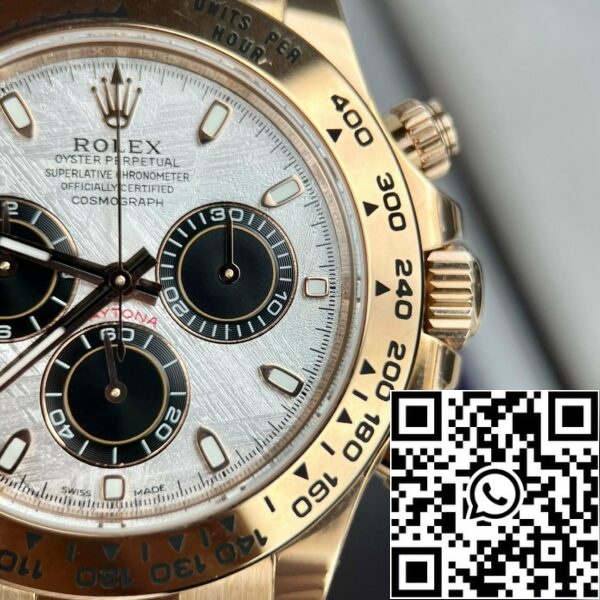 z4737112331773 2dbf698da9fd5d47748a677ecf36a5c6 Rolex Daytona 116505 розовое золото хронограф 40 мм Лучший 1:1 Edition метеоритный циферблат BT Factory