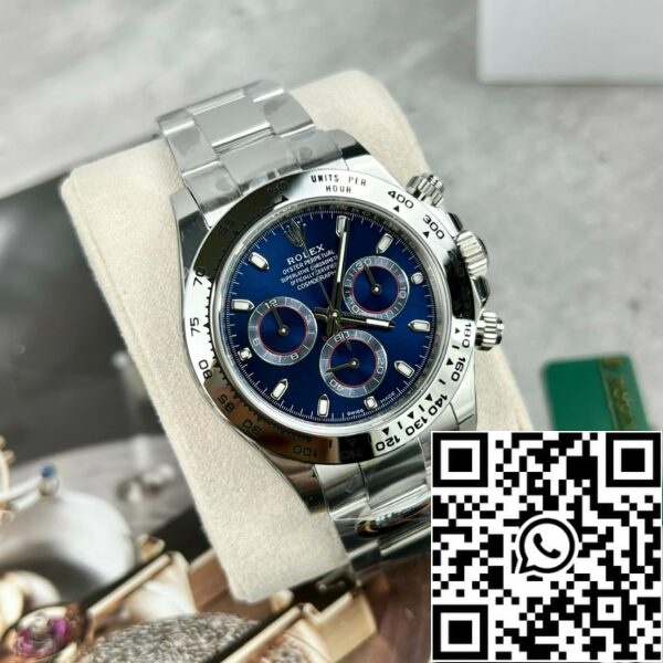 z4737414275063 84b5bac0313738bcaed984dbb2bc29e3 Rolex Cosmograph Daytona M116509-0071 1:1 Best Edition BT Factory Blå urtavla