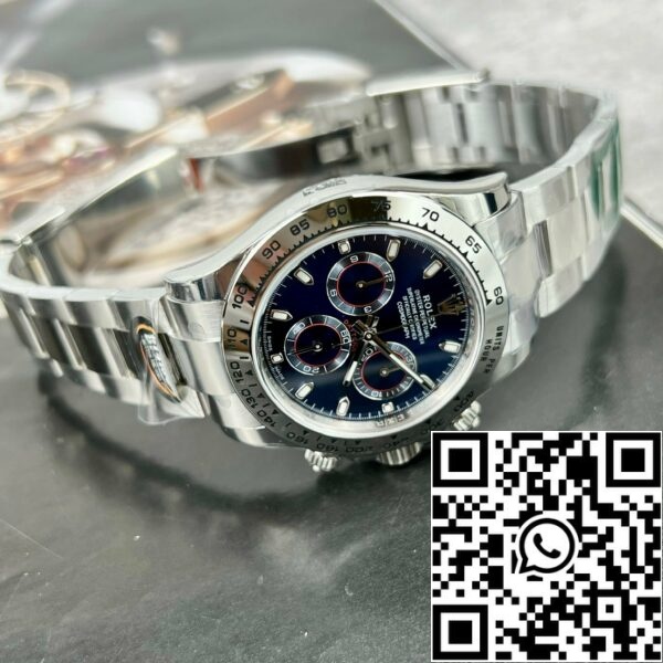 z4737414310571 247557a10d2cb8a2e15d6d15cb845843 Rolex Cosmograph Daytona M116509-0071 1:1 Best Edition BT Factory Blå urtavla