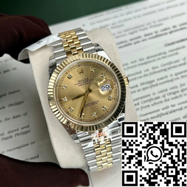 z4738104937066 c661cae744b1b6a837438e3f2dcd030f 5a759571 08e8 464d 9af9 19c6efa7144b Rolex Datejust II 126333 41mm Paras 1:1 Edition 18k kultaa täynnä GM Factory