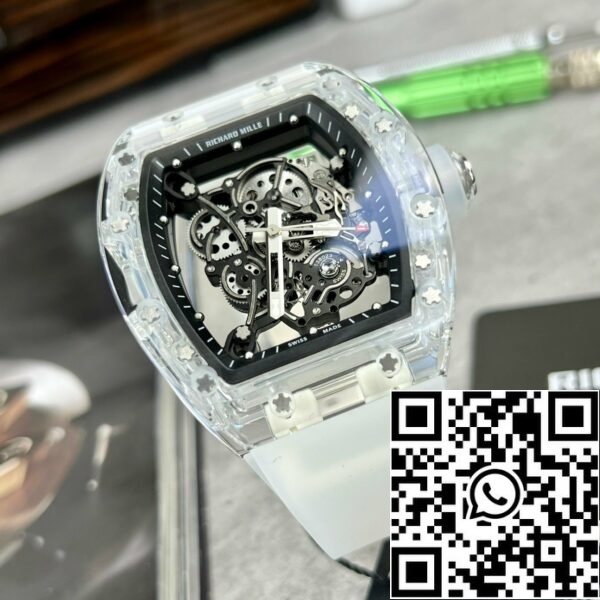 z4792886709832 b9c826cde68bdd208285ba042c93bfba Richard Mille RM055 1:1 베스트 에디션 RM 팩토리 사파이어 케이스