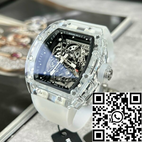 z4792886724921 b8ccc0bda55df43d593f5bfd2edb72c3 Richard Mille RM055 1:1 베스트 에디션 RM 팩토리 사파이어 케이스