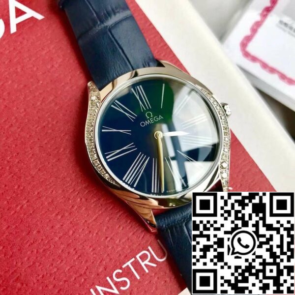 z4808152976055 ea3134f0e54fcbfb8164f613ac7d233d Omega De Ville Trésor Quartz 36 mm 428.18.36.60.03.001 Sveitsin alkuperäinen liike