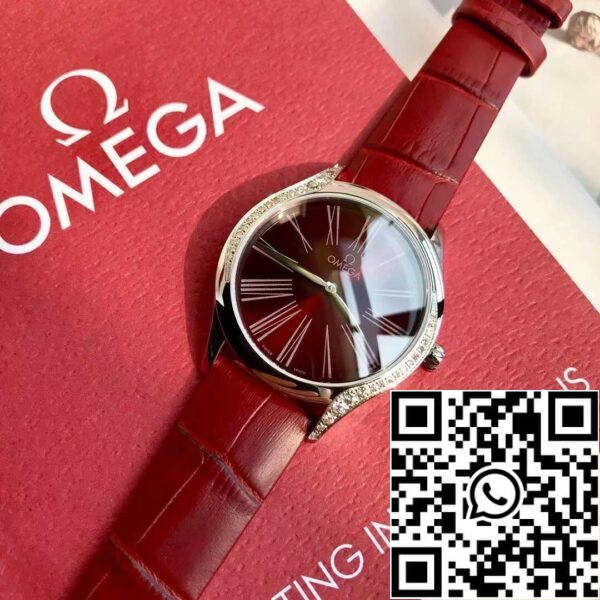 z4808215735335 0fa0de6de38cba4da3916cf397ec2cd8 Omega De Ville Trésor Quartz 36 mm 428.18.36.60.11.002 Szwajcarski oryginalny mechanizm