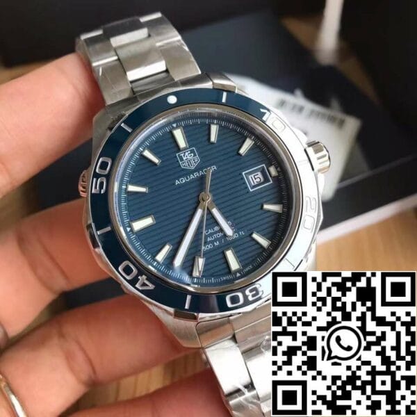 z4808250869822 d81cd6737e9161884fabcd92e704456c Tag Heuer Aquaracer WAK2111.BA0830 500 Автоматический 41 мм швейцарский оригинальный механизм