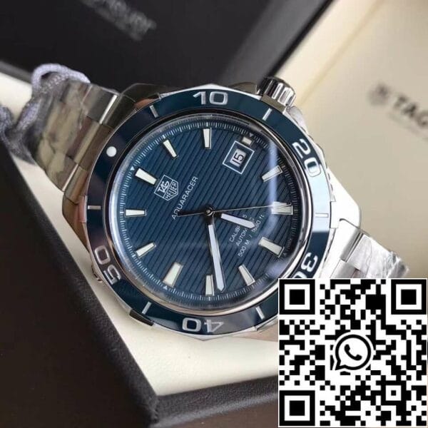 z4808250870372 cb193049891affa5c64699ae4056d6b9 Tag Heuer Aquaracer WAK2111.BA0830 500 Automatic 41mm Swiss Original Movement