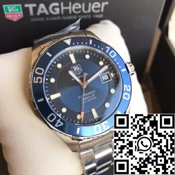 z4808251218295 4ef1817dda74943dd950e08a7c08c66d Tag Heuer Aquaracer WAY101C.BA0746 Αυτόματο 41mm Ελβετικό πρωτότυπο κίνημα