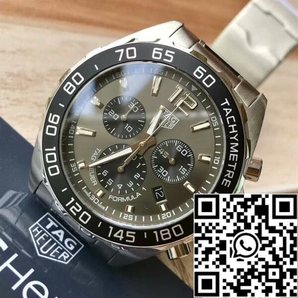 z4808252300370 964fca0e74c759bc40edbbef407d9c8b Tag Heuer Formula 1 Chronograph Anthracite Grey Dial Men Watch CAZ1011.BA0843 Swiss Original Movement