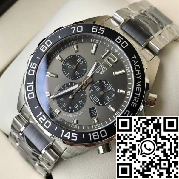 z4808252305285 4046aa9c8da7a24e08e05d772ee7e53c Tag Heuer Formula 1 Chronograph Anthracite Grey Dial Men Watch CAZ1011.BA0843 Swiss Original Movement