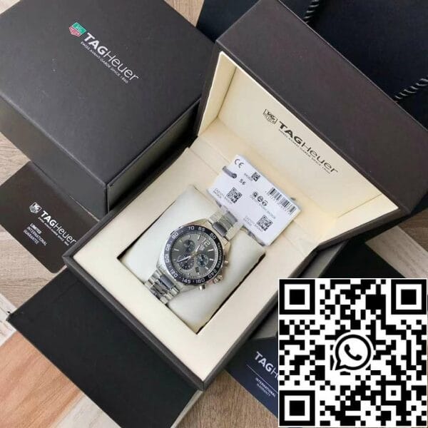 z4808252307182 ad3681d3f10b25a7ffa77c3ec240da4f Tag Heuer Formula 1 Chronograph Anthracite Grey Dial Men Watch CAZ1011.BA0843 Swiss Original Movement