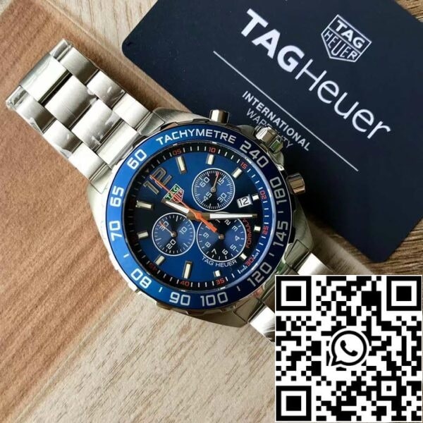 z4808252451964 495dabe593884b7d5e37528db48d744a Tag Heuer Formula 1 Chronograph Blue Dial Men Watch CAZ1014.BA0842 Swiss Original Movement