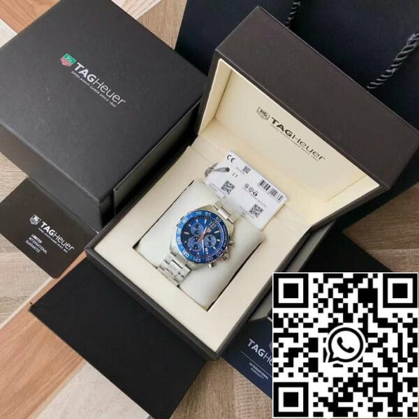 z4808252453056 bdf66f47610399c04275b7860d078158 Tag Heuer Formula 1 Chronograph Blue Dial Men Watch CAZ1014.BA0842 Swiss Original Movement