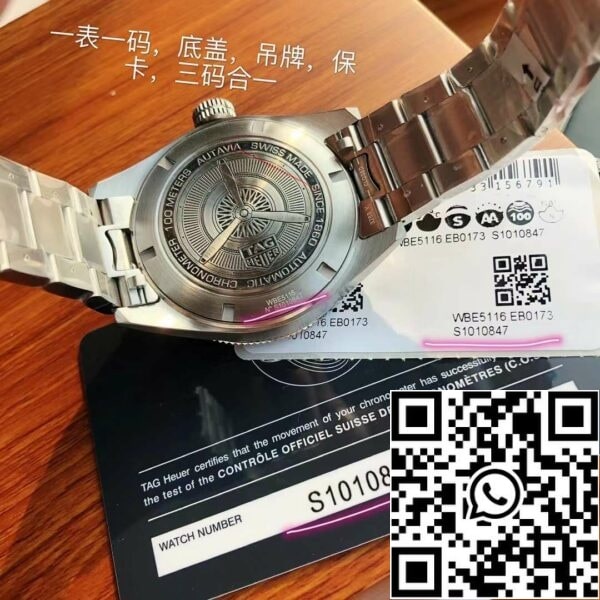 z4810959580580 094e1cadad436539d8ee3f0211124235 efdf0050 40e3 4693 872b 3bccbd51e54b Tag Heuer Autavia WBE5110.EB0173 Isograph 42 Swiss Original Movement