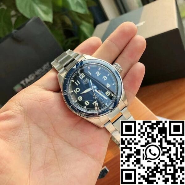 z4810959595493 3b504c4f90f869f8a687613670fc82aa Tag Heuer Autavia WBE5116.EB0173 Calibre 5 Blue dial Swiss Original Movement