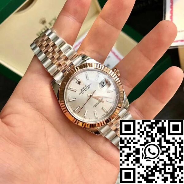 z4811329253653 6d3ee39581b9335911a9c7929873586a 02106576 78d3 4cec 8e96 71cbc782967e Rolex Datejust M126233-0015 Oystersteel 41mm Movimento original suíço