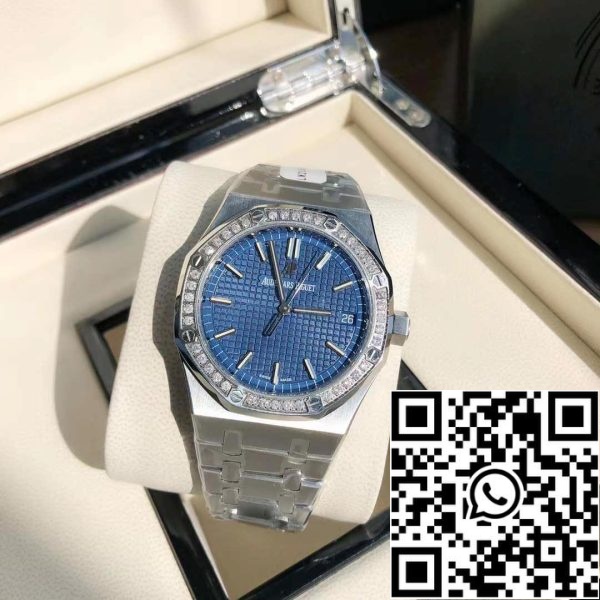 z4811335986674 b0f27d1772480e8f00cc5671544f5e77 Audemars Piguet Royal Oak 15451ST.ZZ.1256ST.03 Sveitsin alkuperäinen liike