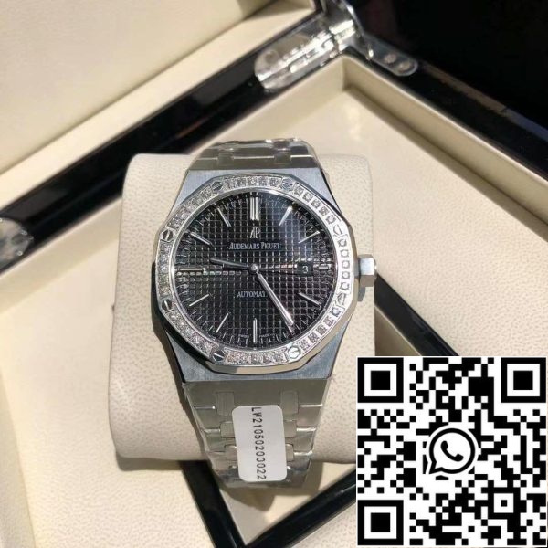 z4811336572225 4c1b3a2c5e7be7f51d5d24883ac2079b Audemars Piguet Royal Oak 15451ST.ZZ.1256ST.01 Sveitsin alkuperäinen liike