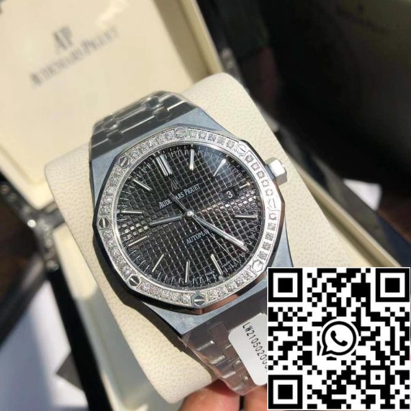 z4811336605787 be2e8fccd7a7ec1c48f1dffe43929f48 Audemars Piguet Royal Oak 15451ST.ZZ.1256ST.01 szwajcarski mechanizm oryginalny