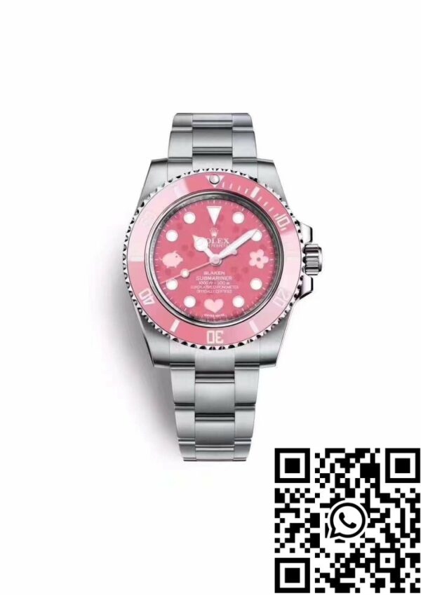 z4812448500915 3251657c31577a3d3f62351a79134c9b Rolex Submariner BLAKEN Pink Pig Steel no date Swiss Original movement