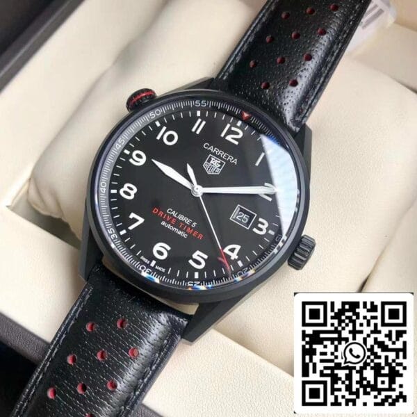 z4813755833809 4c9b0e3395308daa5ea089e31d6c67a3 TAG Heuer Carrera Drive Timer WAR2A80 Швейцарский оригинальный механизм