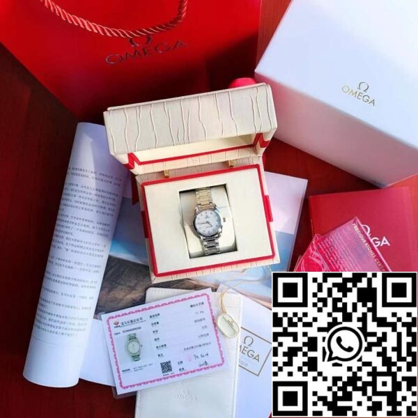 z4813756207470 72275c323c8bd2e85431ef6c235f7628 Omega Seamaster Aqua Terra 150M Ladies 28mm Quartz Diamond Swiss Original Movement