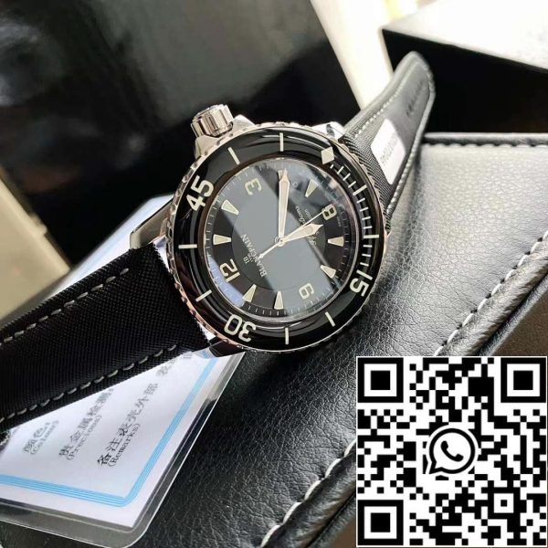 z4813756957822 f6b1d69bdcf28a81a9886da389f7f3a8 Blancpain Fifty Fathoms 5015-1130-52 Швейцарский оригинальный механизм