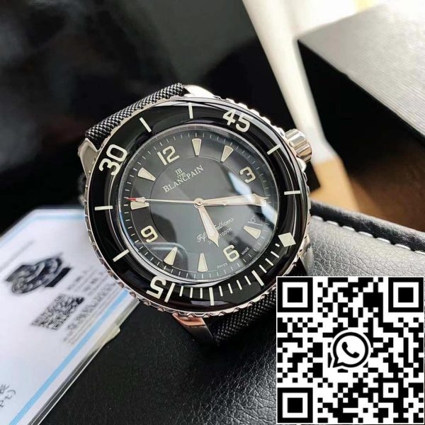 z4813756958072 e7896d7dcad5041e01be82fa8fc749e4 Blancpain Fifty Fathoms 5015-1130-52 швейцарский оригинальный механизм