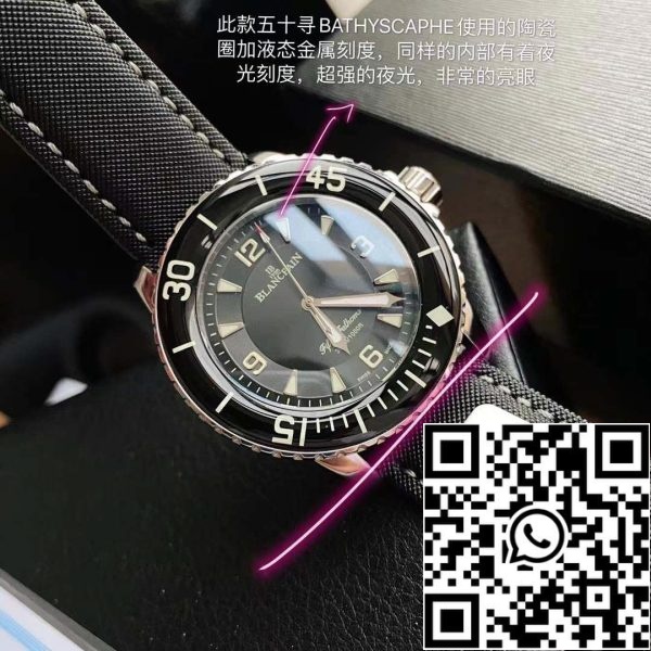 z4813756980815 726c86c02a8d05cb10a19294b7236972 Blancpain Fifty Fathoms 5015-1130-52 швейцарский оригинальный механизм