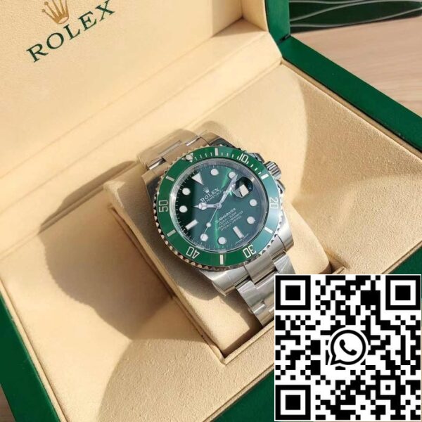 z4813758562854 5581bfc1104c57487b6c3d1c6e2252d9 Rolex Submariner Green Host M116610LV Zwitsers origineel uurwerk