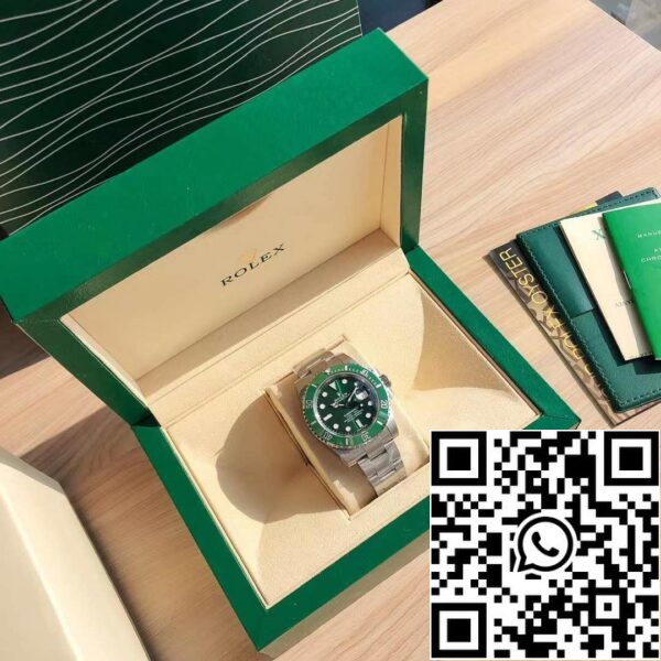 z4813758576348 09c21b00e3ce7bcabbaa3a1c01665e9f Rolex Submariner Green Host M116610LV schweizisk originalværk