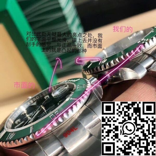 z4813758587492 bef7a0f00906889a26c36170f2d35139 Rolex Submariner Green Host M116610LV szwajcarski oryginalny mechanizm