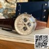 z4821796299580 19e5f8f2d59fa9ed8da73a518958a483 Breitling Navitimer 1 B01 Cronógrafo 46 Esfera Blanca Reloj Hombre - Movimiento Original Suizo