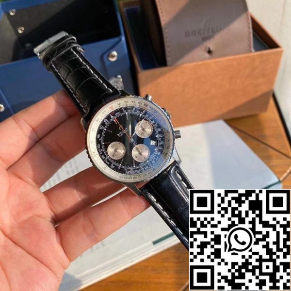 z4821796819766 e08e43100ac74e38ad35e7fc28f85a1a Breitling Navitimer 1 B01 Cronografo 46 Orologio da uomo in acciaio inossidabile - Movimento svizzero originale