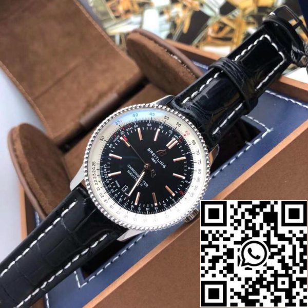 z4824002096553 a24e354ab08034403a79e73718ff1ee8 Breitling Navitimer Automatic 41 A17326241B1P1 Best 1:1 Edition - szwajcarski oryginalny mechanizm