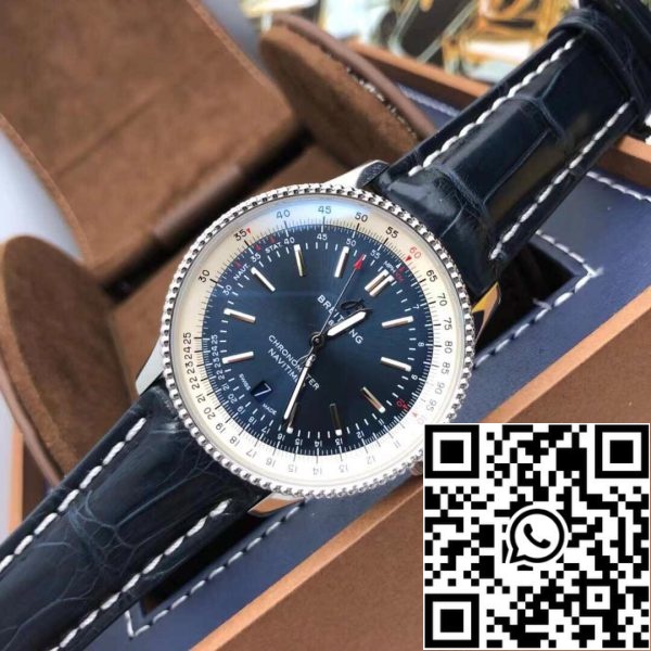 z4824002666374 a92d58737d79df452172d8b7424dbfc4 Breitling Navitimer Automático 41 A17326161C1P3 Mejor Edición 1:1 - Movimiento Original Suizo