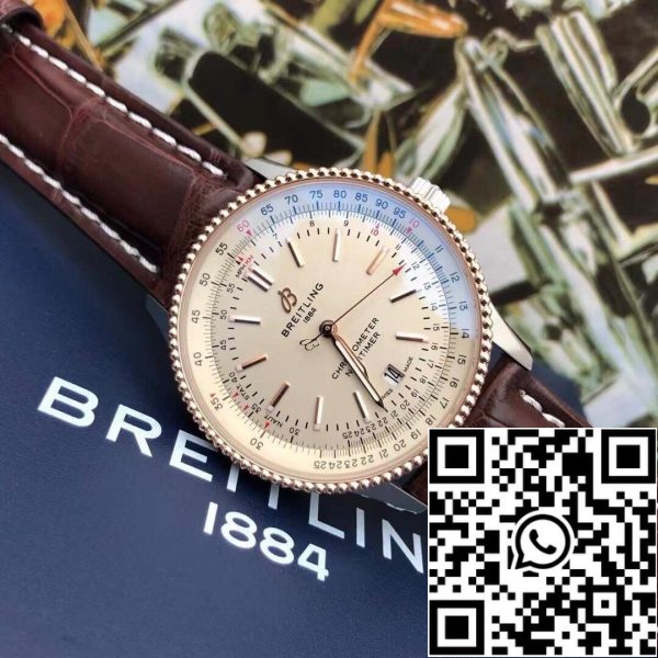 z4824003732055 3863c102bc7d6440e65c06093c32f4a3 Breitling Navitimer Automatic 41 A17326211G1P2 Najlepsza edycja 1:1 - szwajcarski oryginalny mechanizm