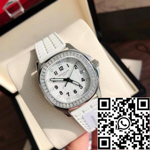 z4824005321240 1179ace634a945a0fbfc4da96f8e08df Patek Philippe Aquanaut 5267/200A-010 i diamentowa ramka - szwajcarski oryginalny mechanizm