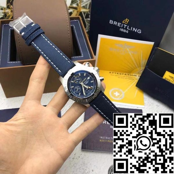 z4825853101287 70501efc80afc99ee73b7d9b8cd7e02a Breitling Avenger Chronograph 45 A13317101C1X2- Movimento originale svizzero Migliore edizione 1:1